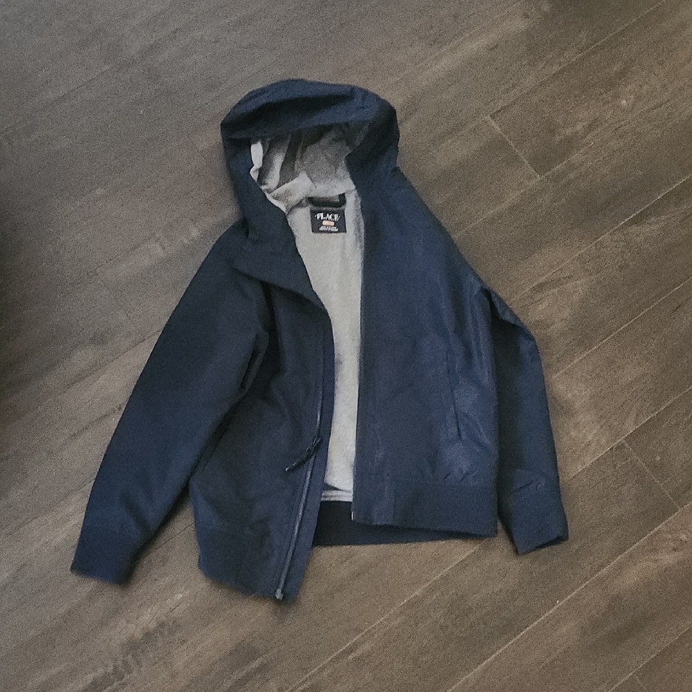 Blue the childrens place jacket size 7/8 m